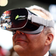 Un asistente al Mobile World Congress en Barcelona.